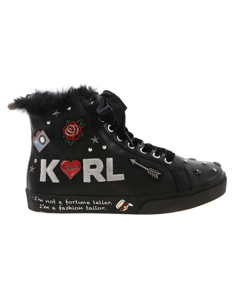 Karl Lagerfeld Sneaker - Schwarz Schwarz