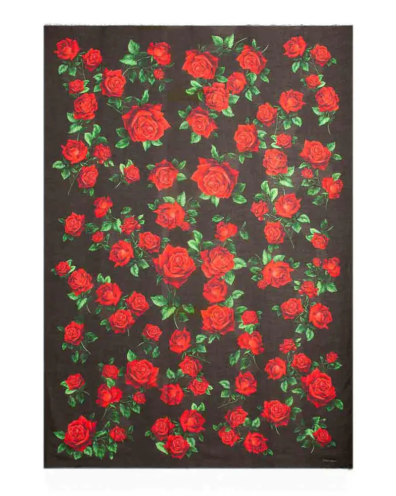 Dolce & Gabbana Schal - Schwarz Schwarz