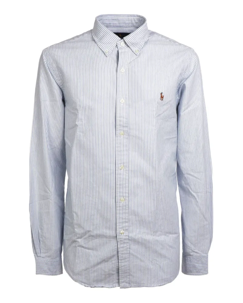 Ralph Lauren Hemd - Gestreift Hellblau