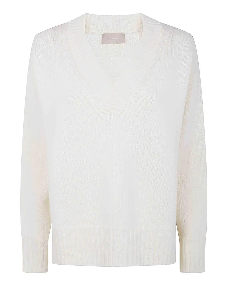 Drumohr  V-Pullover - Nude Nude