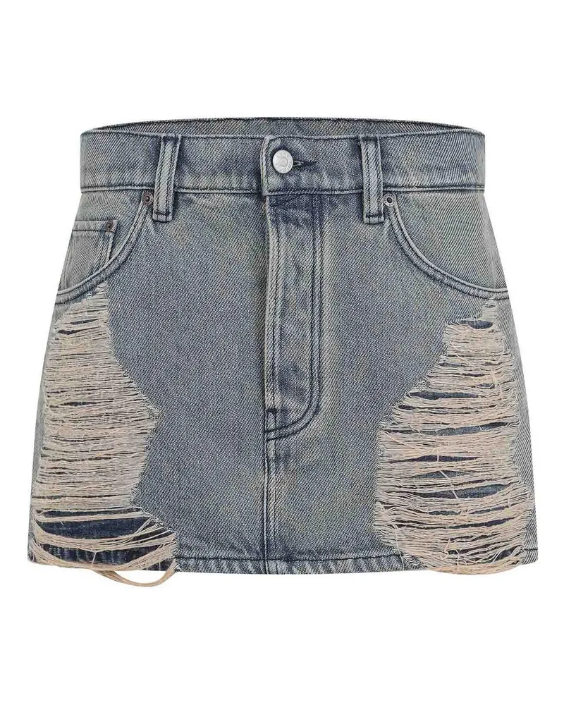 Acne Studios Midirock - Dunkles Jeansblau Dunkles