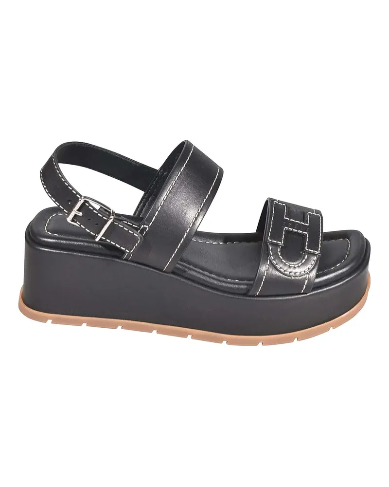 Hogan Sandalen - Schwarz Schwarz