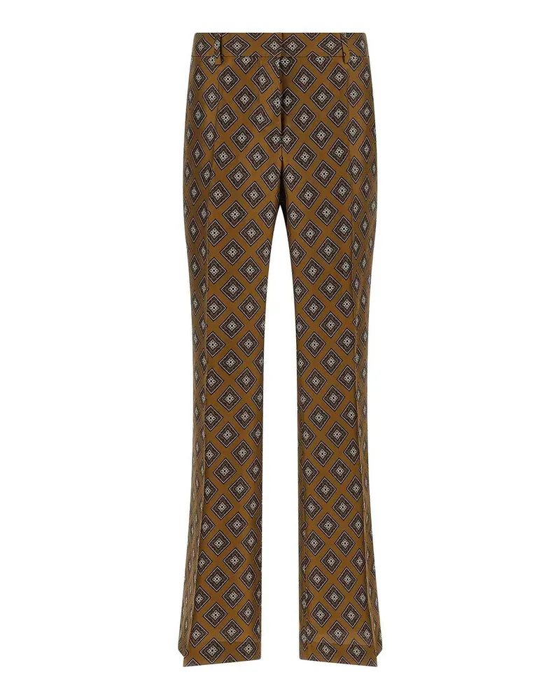 Alberto Biani Casual Hose - Braun Braun