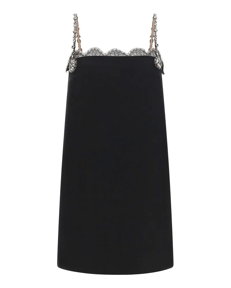 Valentino Garavani Knielanges Kleid - Schwarz Schwarz