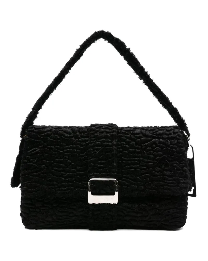 La Milanesa Schultertasche - Schwarz Schwarz