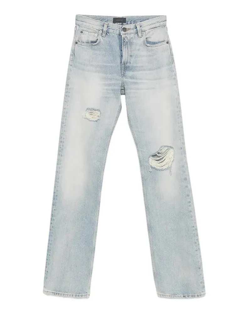 Haikure Straight Leg Jeans - Blau Blau