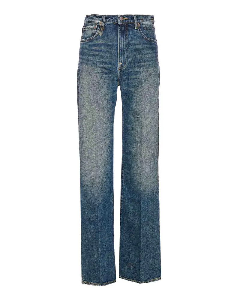 R13 Bootcut Jeans - Blau Blau