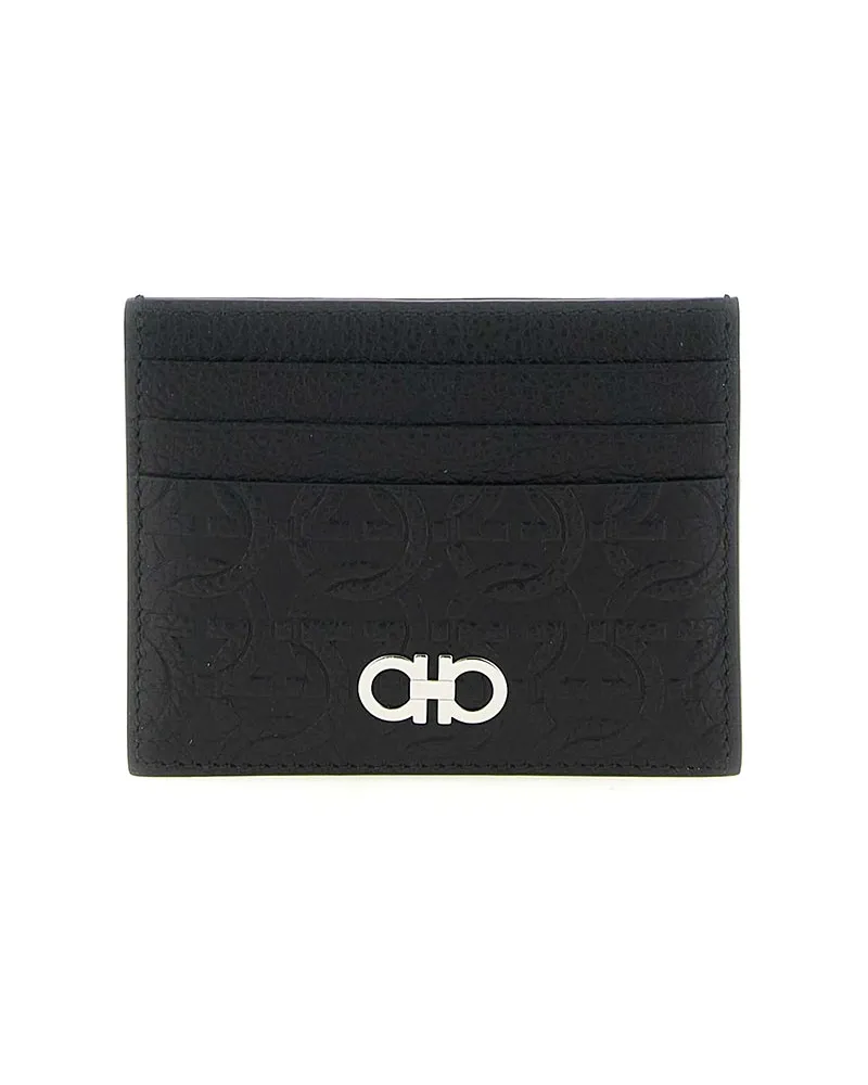 Ferragamo Portemonnaie - Schwarz Schwarz