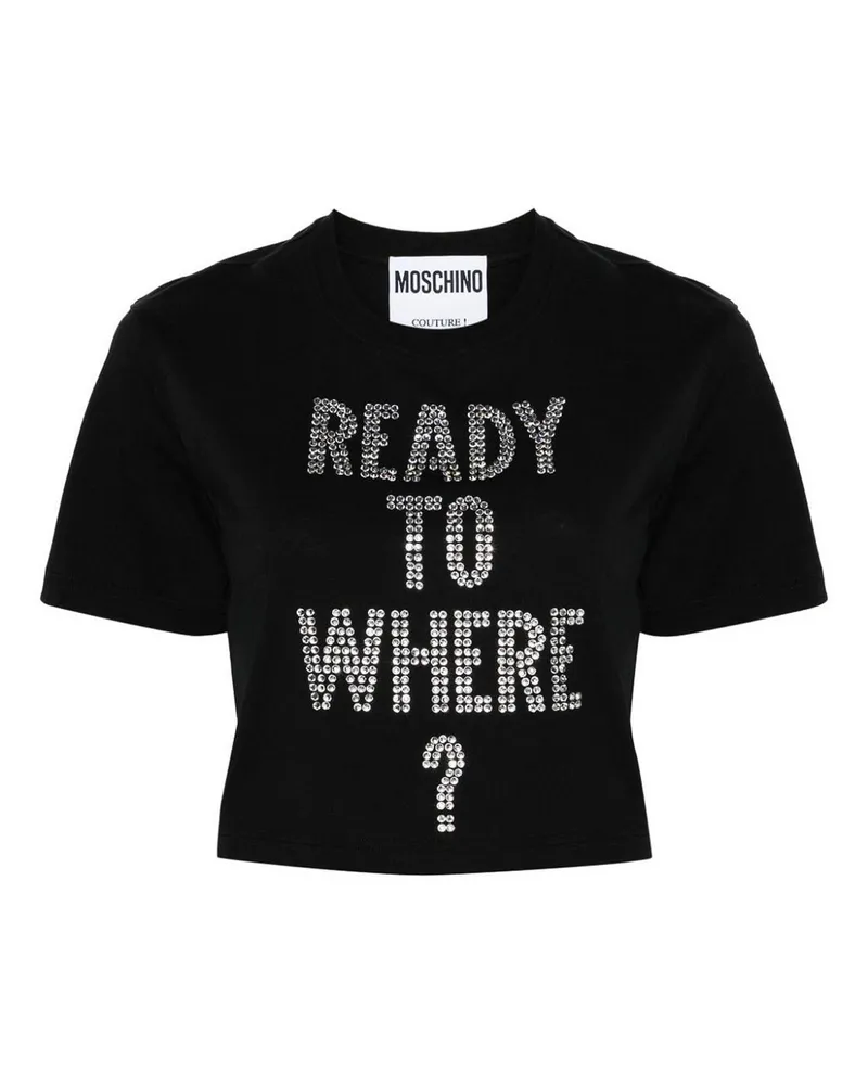 Moschino T-Shirt - Schwarz Schwarz