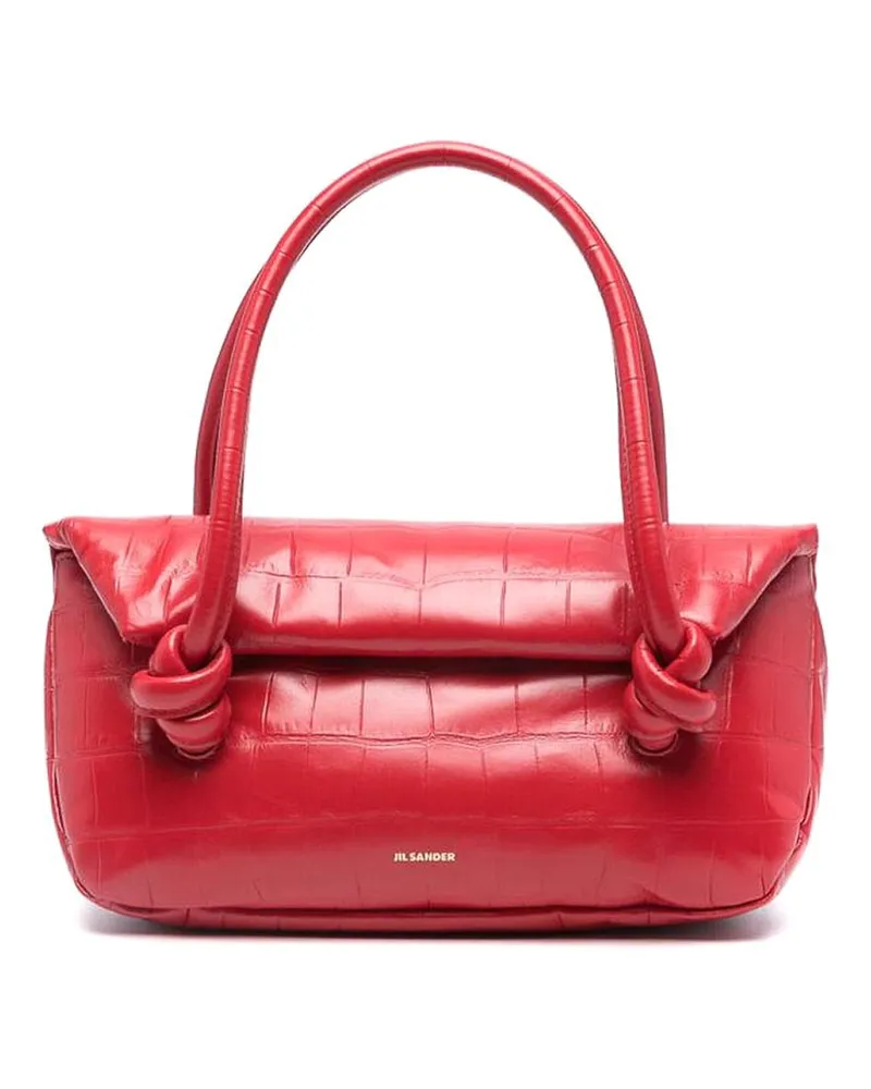 Jil Sander Umhängetasche - Rot Rot