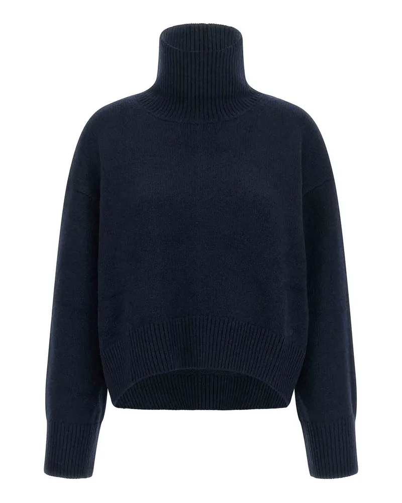 Loulou Studio Rollkragenpullover - Blau Blau