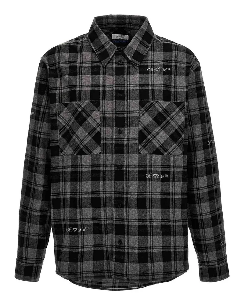 OFF-WHITE Hemd - Grau Grau