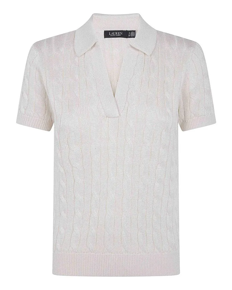 Ralph Lauren Rundhalspullover - Weiß Weiß