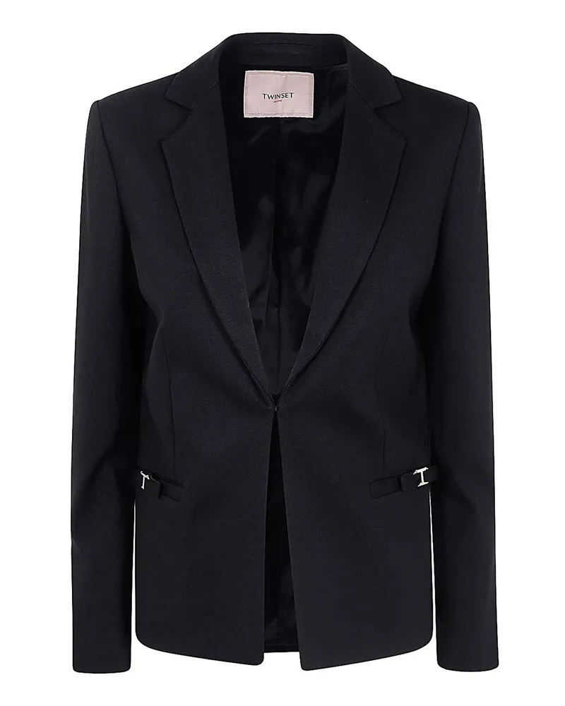 Twin-Set Casualjacke - Schwarz Schwarz