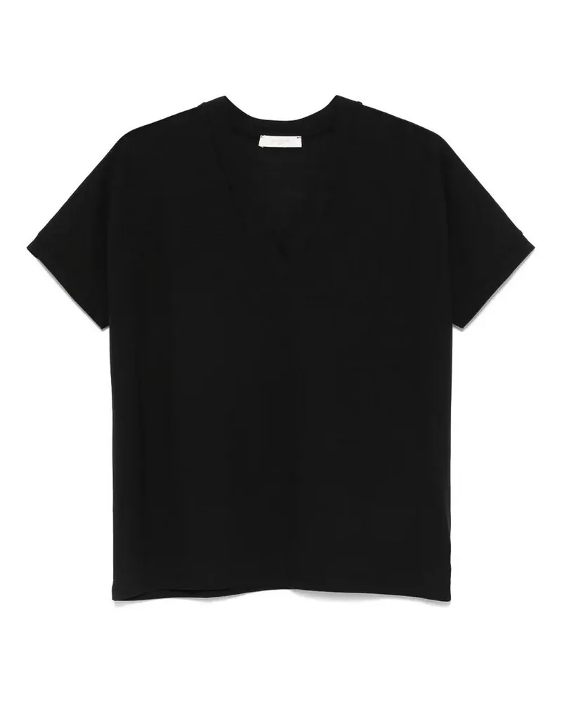 Zanone T-Shirt - Schwarz Schwarz