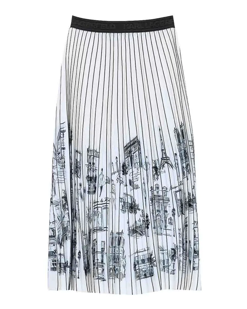 Karl Lagerfeld Midirock - Creme Creme