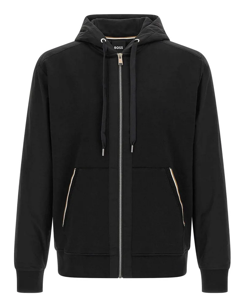 HUGO BOSS Sweatshirt - Schwarz Schwarz