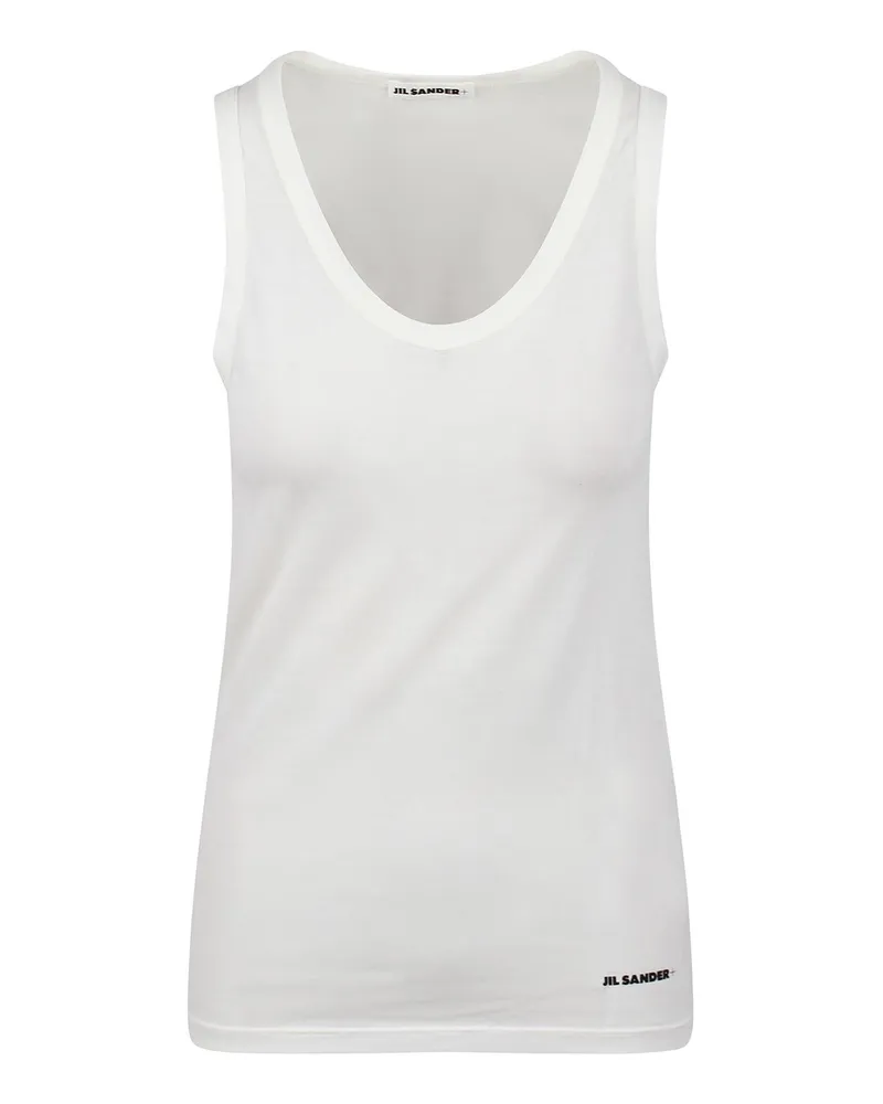 Jil Sander Top - Weiß Weiß