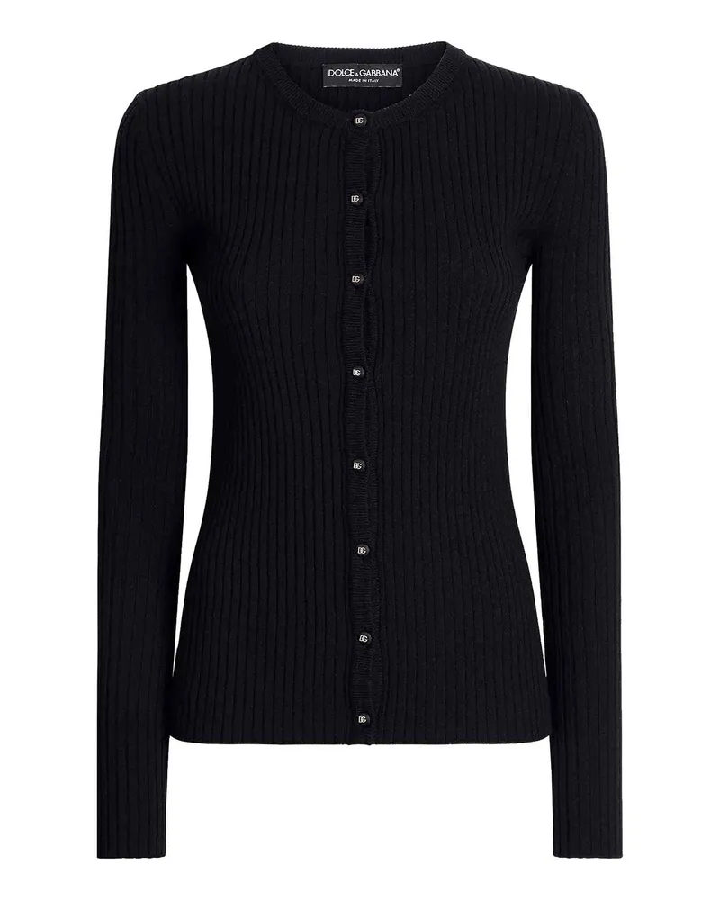 Dolce & Gabbana Cardigan - Hellrosa Schwarz