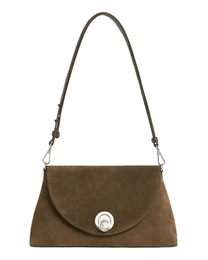 Coccinelle Schultertasche - Taupe Taupe