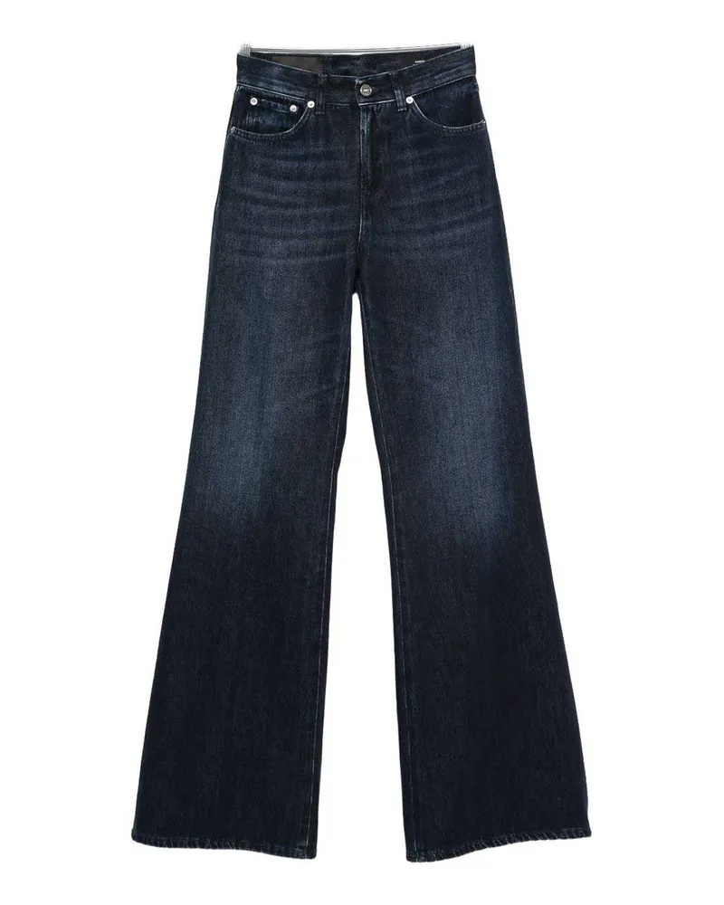 Dondup Bootcut Jeans - Blau Blau