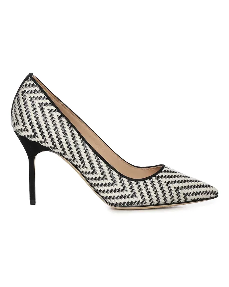 Manolo Blahnik Pumps - Weiß Weiß