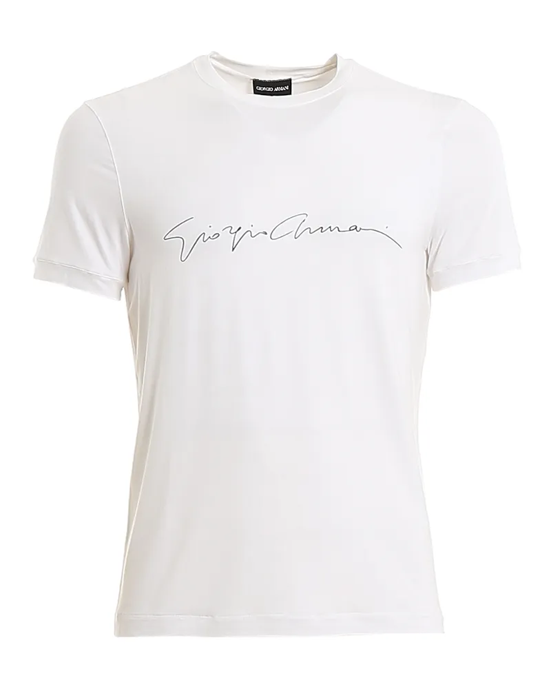 Giorgio Armani T-Shirt - Weiß Weiß