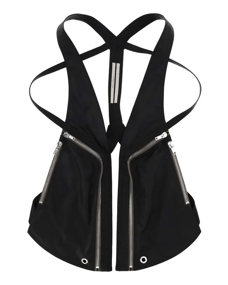 Rick Owens Weste - Schwarz Schwarz