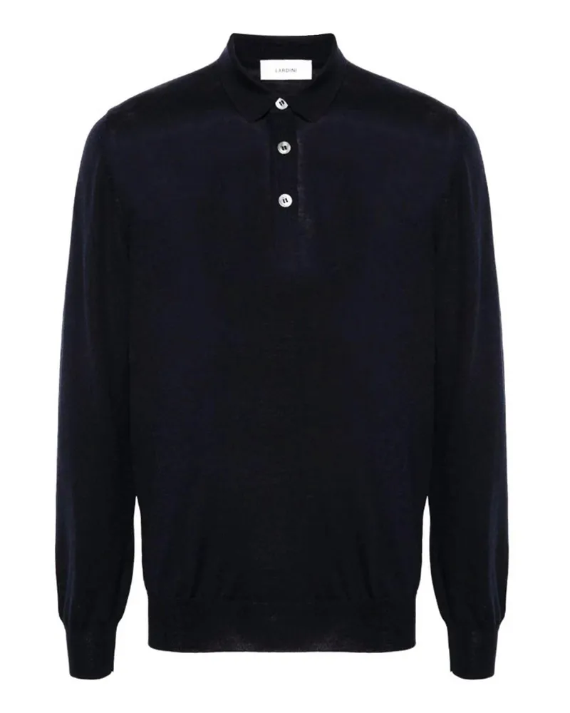 LARDINI Poloshirt - Blau Blau