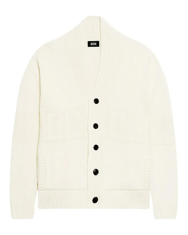 GCDS Rundhalspullover - Beige Beige