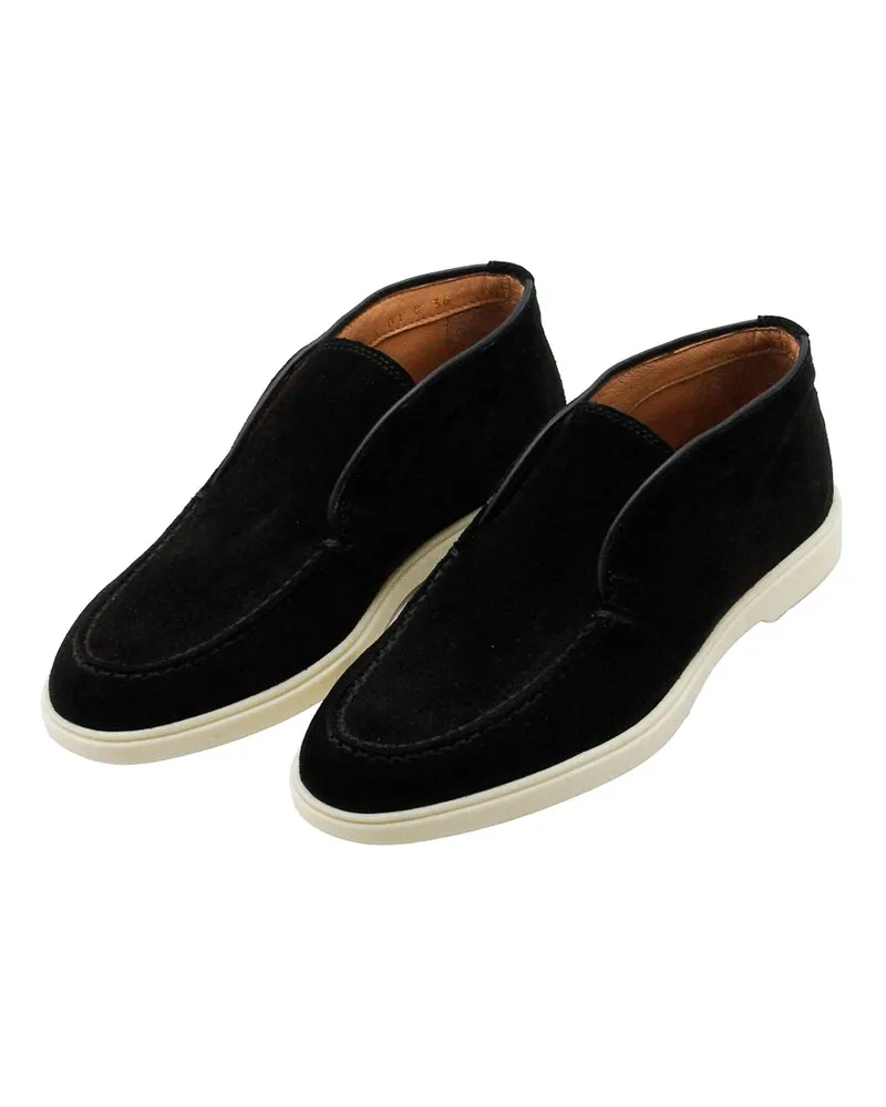Santoni Mokassins - Schwarz Schwarz
