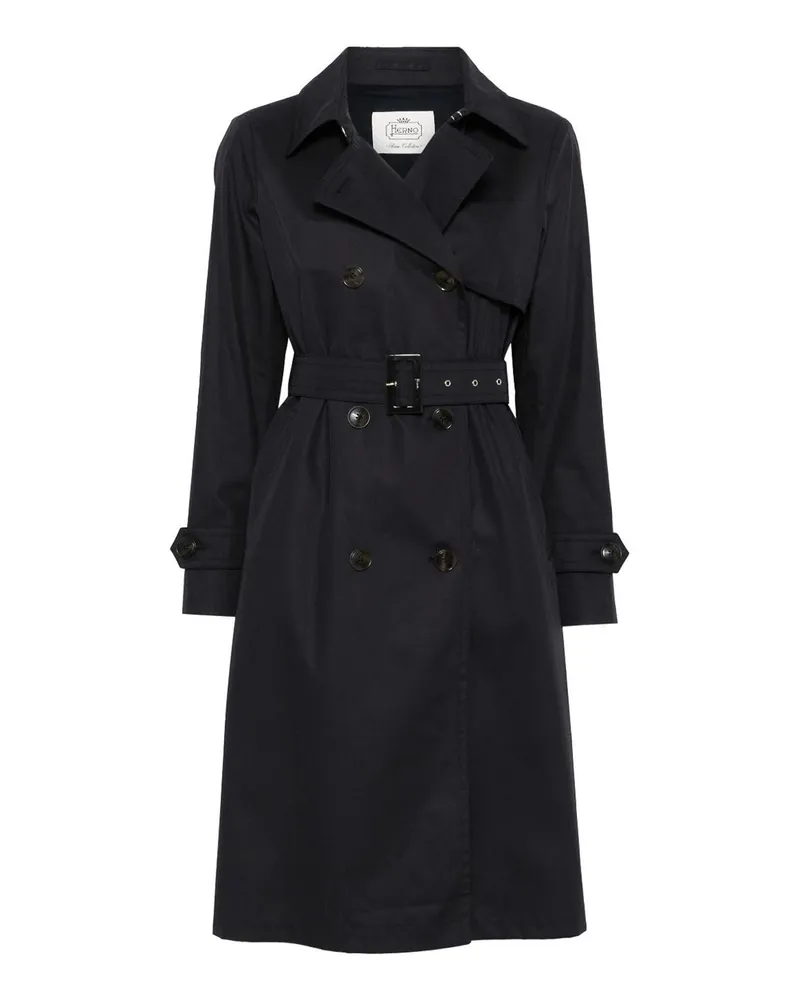 Herno Trenchcoat - Blau Blau