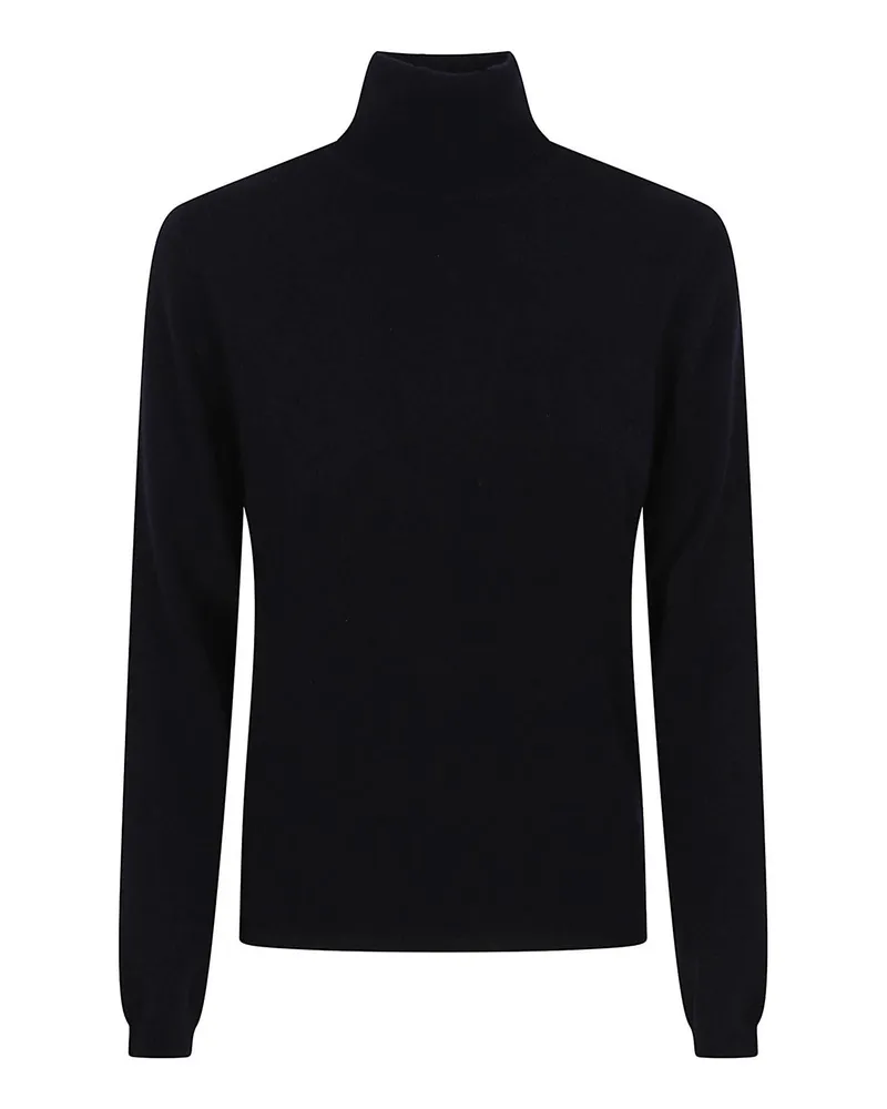 ALLUDE Rollkragenpullover - Schwarz Schwarz
