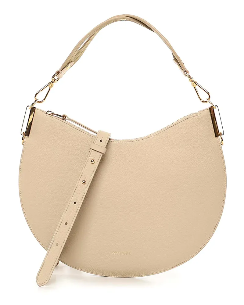 Coccinelle Schultertasche - Beige Beige