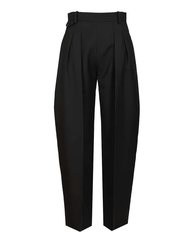 KHAITE Casual Hose - Schwarz Schwarz