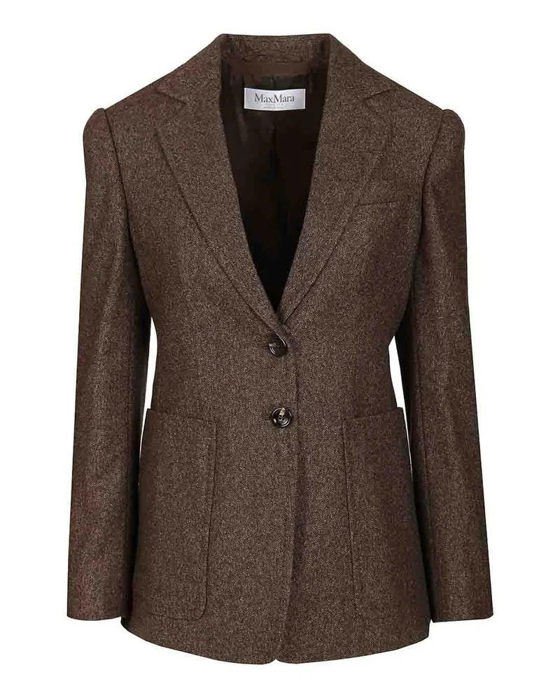 Max Mara Casualjacke - Braun Braun