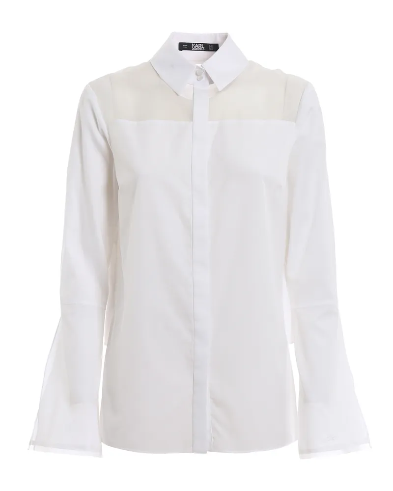 Karl Lagerfeld Hemd - Weiß Weiß