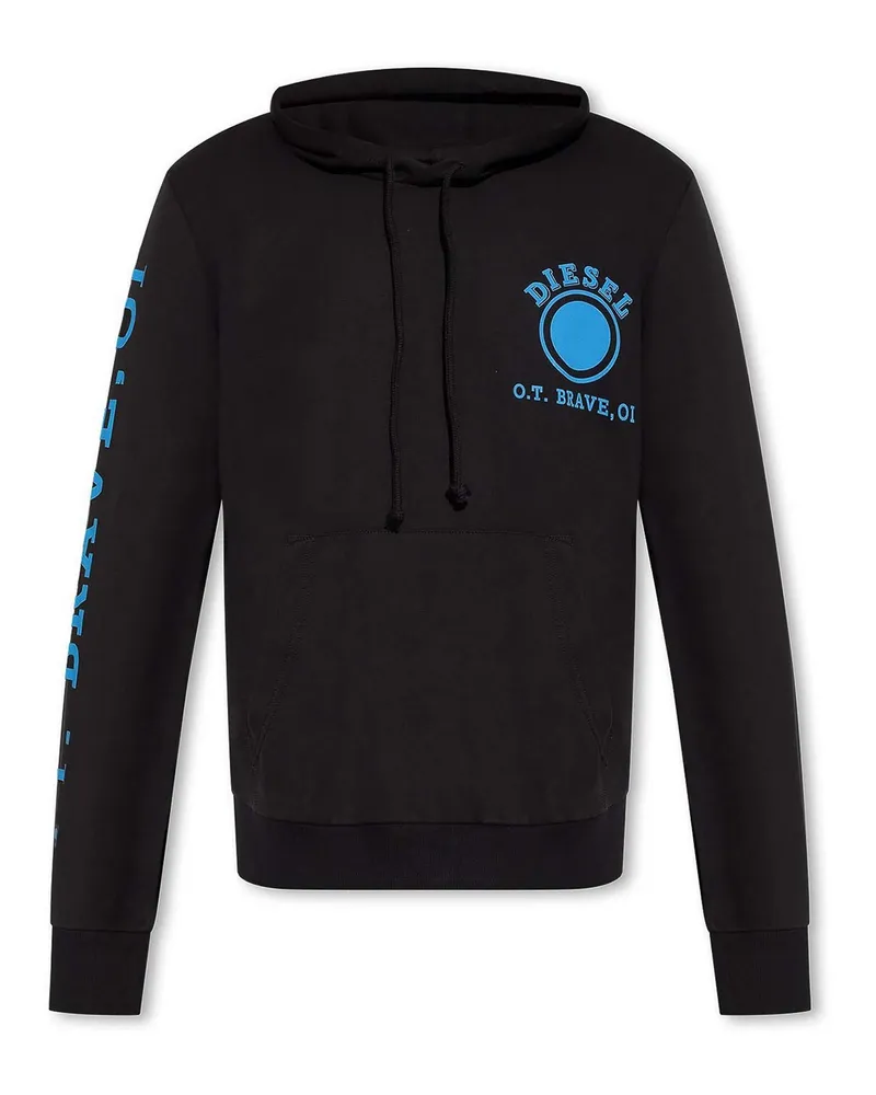 Diesel Sweatshirt - Schwarz Schwarz