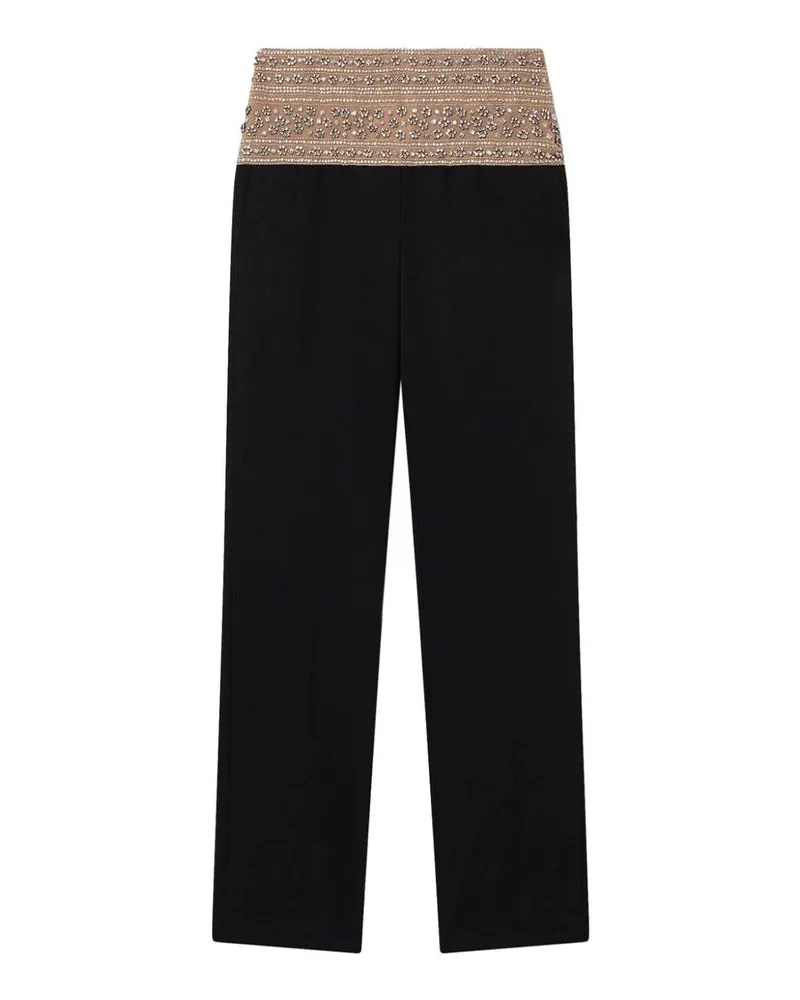 Stella McCartney Casual Hose - Schwarz Schwarz