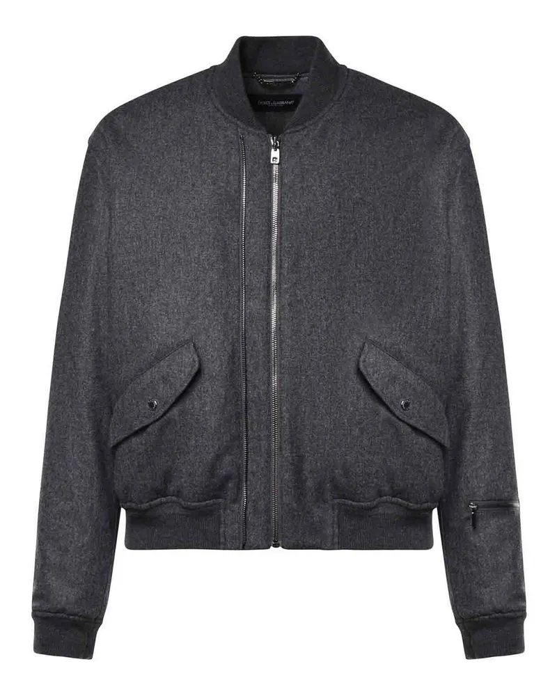 Dolce & Gabbana Bomberjacke - Grau Grau