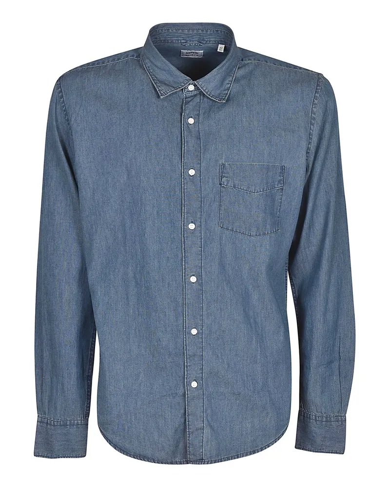 ASPESI Hemd - Jeansblau Jeansblau