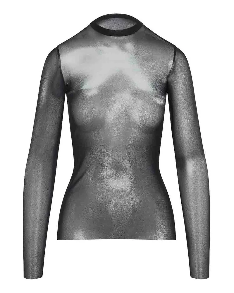 Jean Paul Gaultier Top - Schwarz Schwarz
