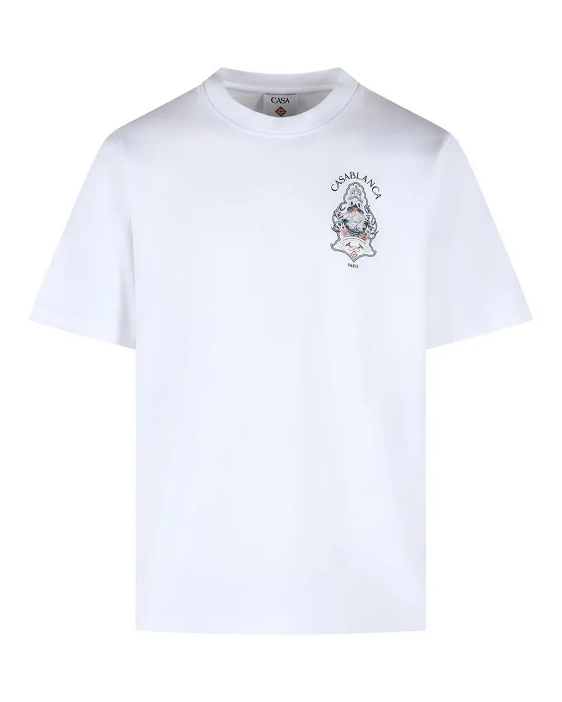 Casablanca Paris T-Shirt - Weiß Weiß