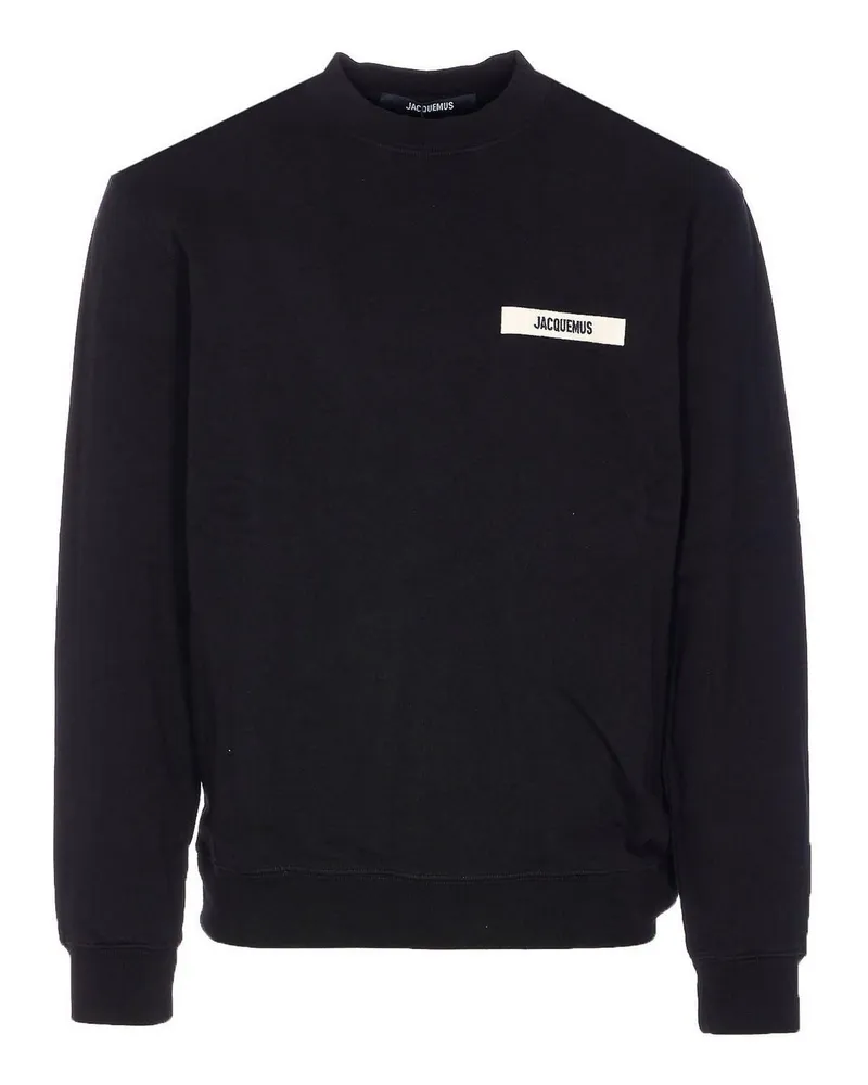 Jacquemus Rundhalspullover - Schwarz Schwarz