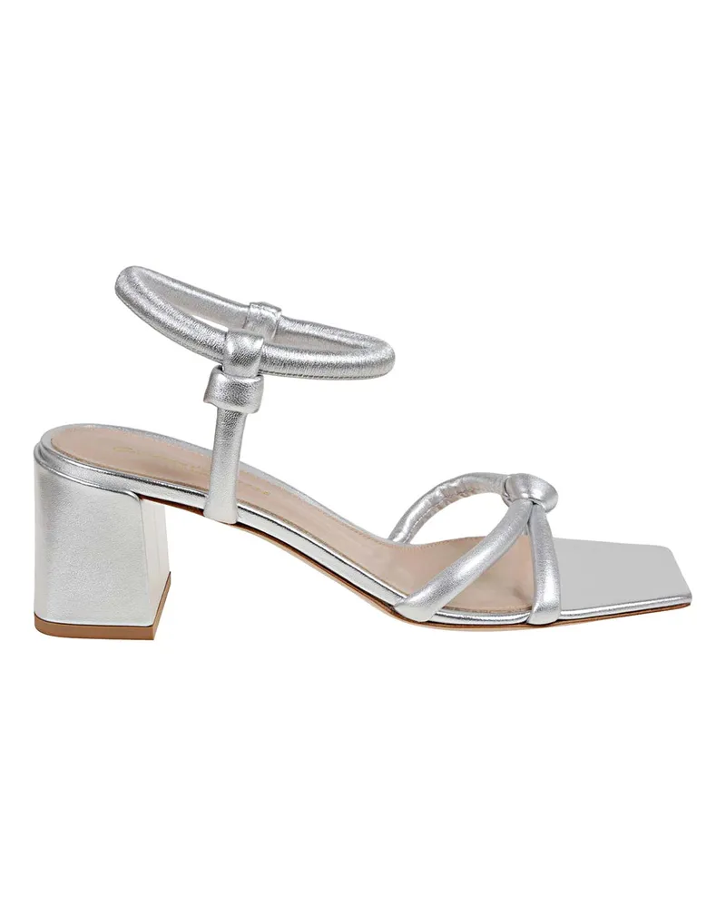 Gianvito Rossi Mokassins - Silber Silber