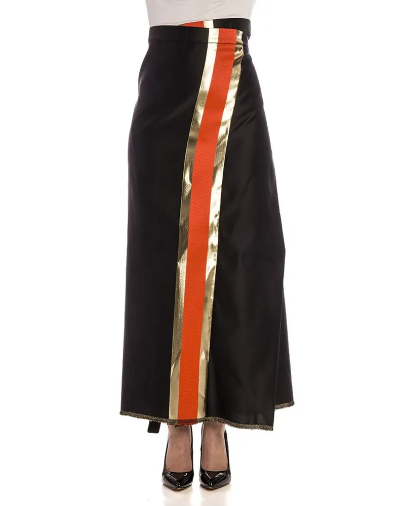 Vivienne Westwood Langer Rock - Schwarz Schwarz