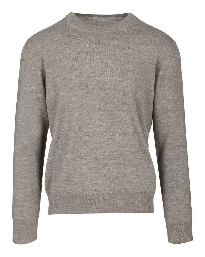 Maison Margiela Rundhalspullover - Grau Grau