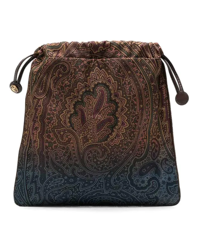 Etro Schultertasche - Braun Braun