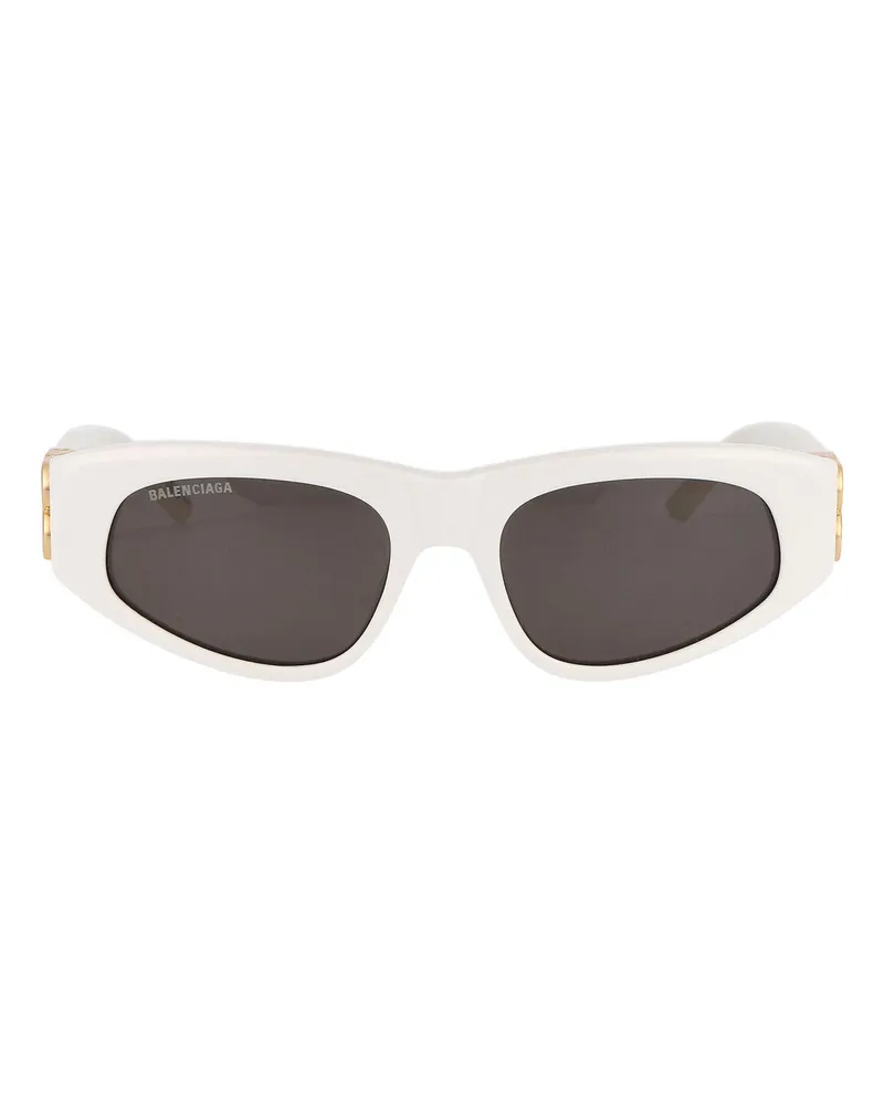 Balenciaga Sonnenbrille - Weiß Weiß