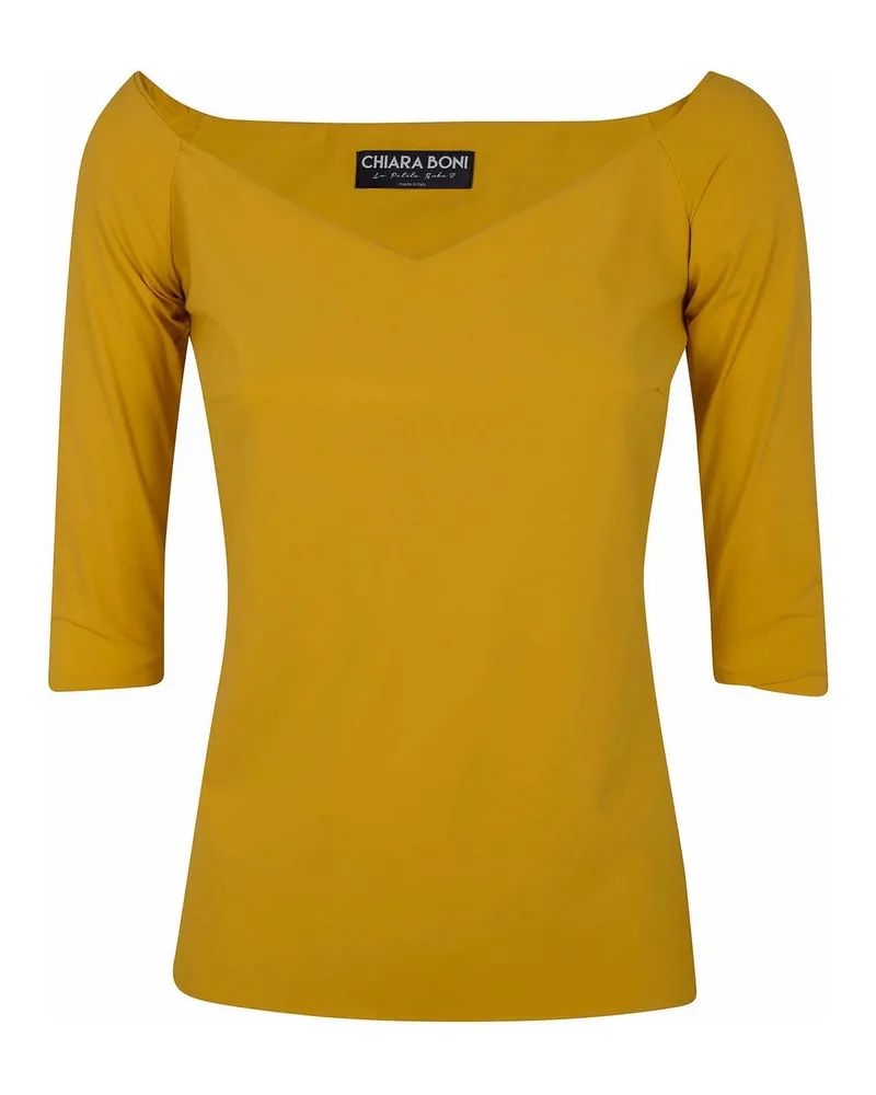 Chiara Boni Top - Metallic Metallic